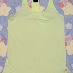 Adidas Women's Lime Green Tank Top